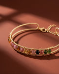 Pulsera de Turmalina Rosada