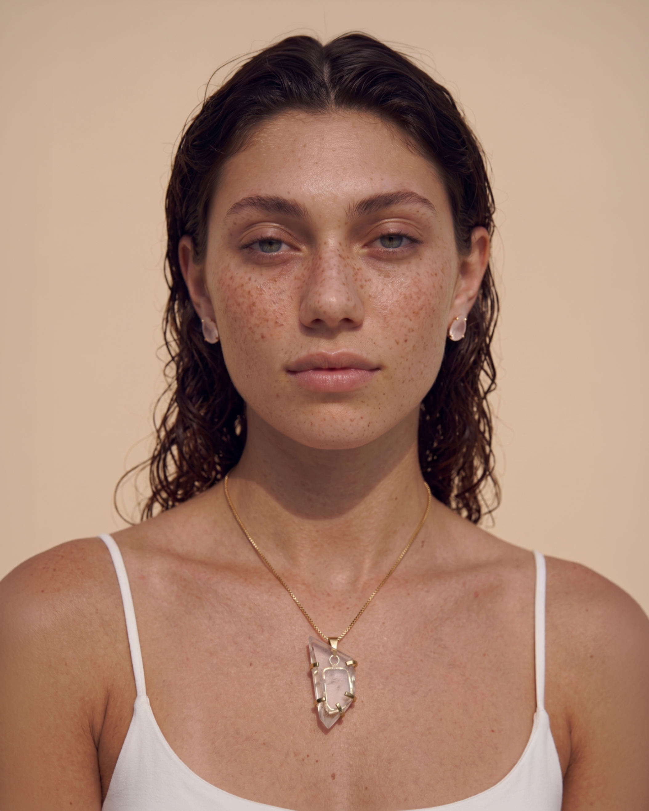 Collar de Cuarzo Lemuriano