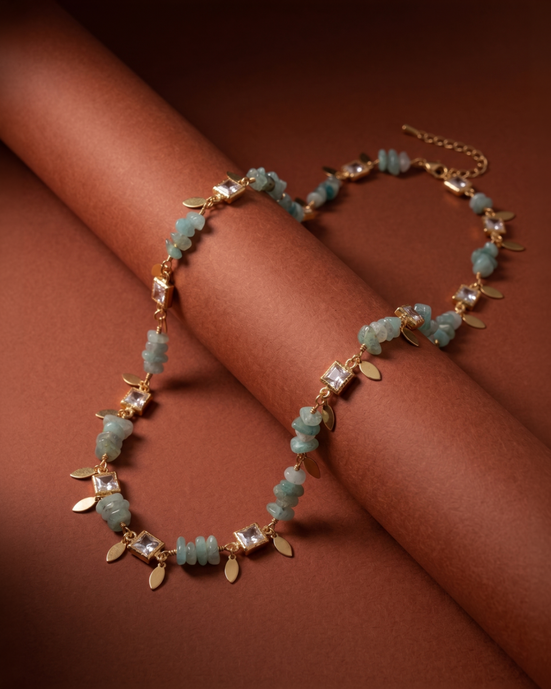 Choker de Amazonita