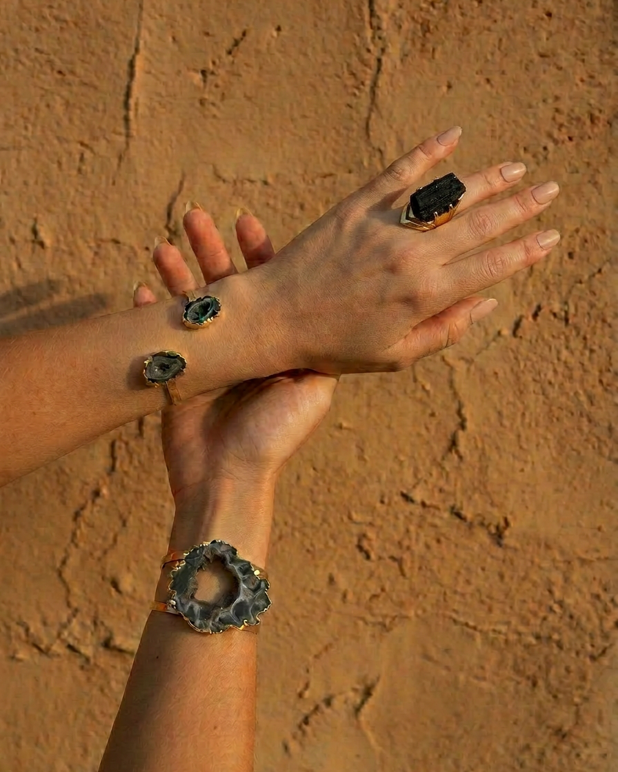 Brazalete Doble Agata
