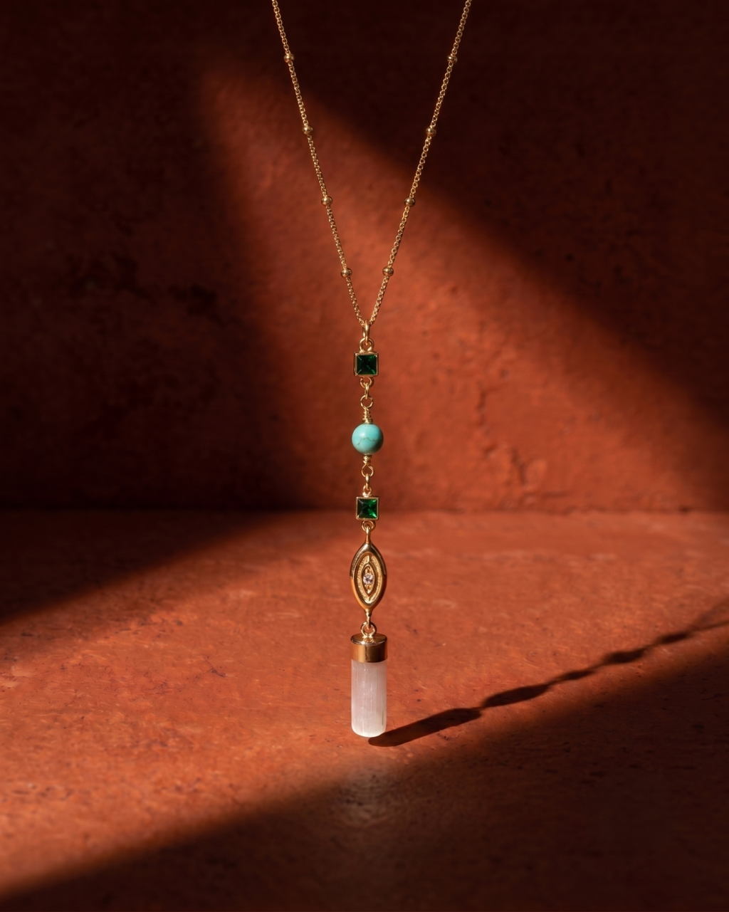 Collar Boho Selenita
